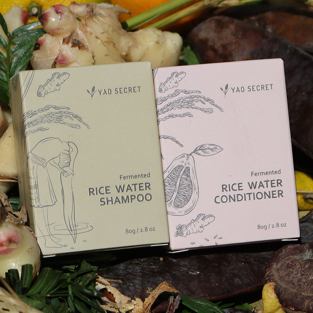 Rice Water Shampoo And Conditioner | Yao Hair Therapy Kit