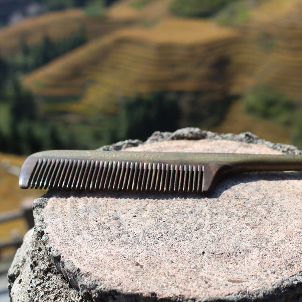 Wooden Rat Tail Hair Comb