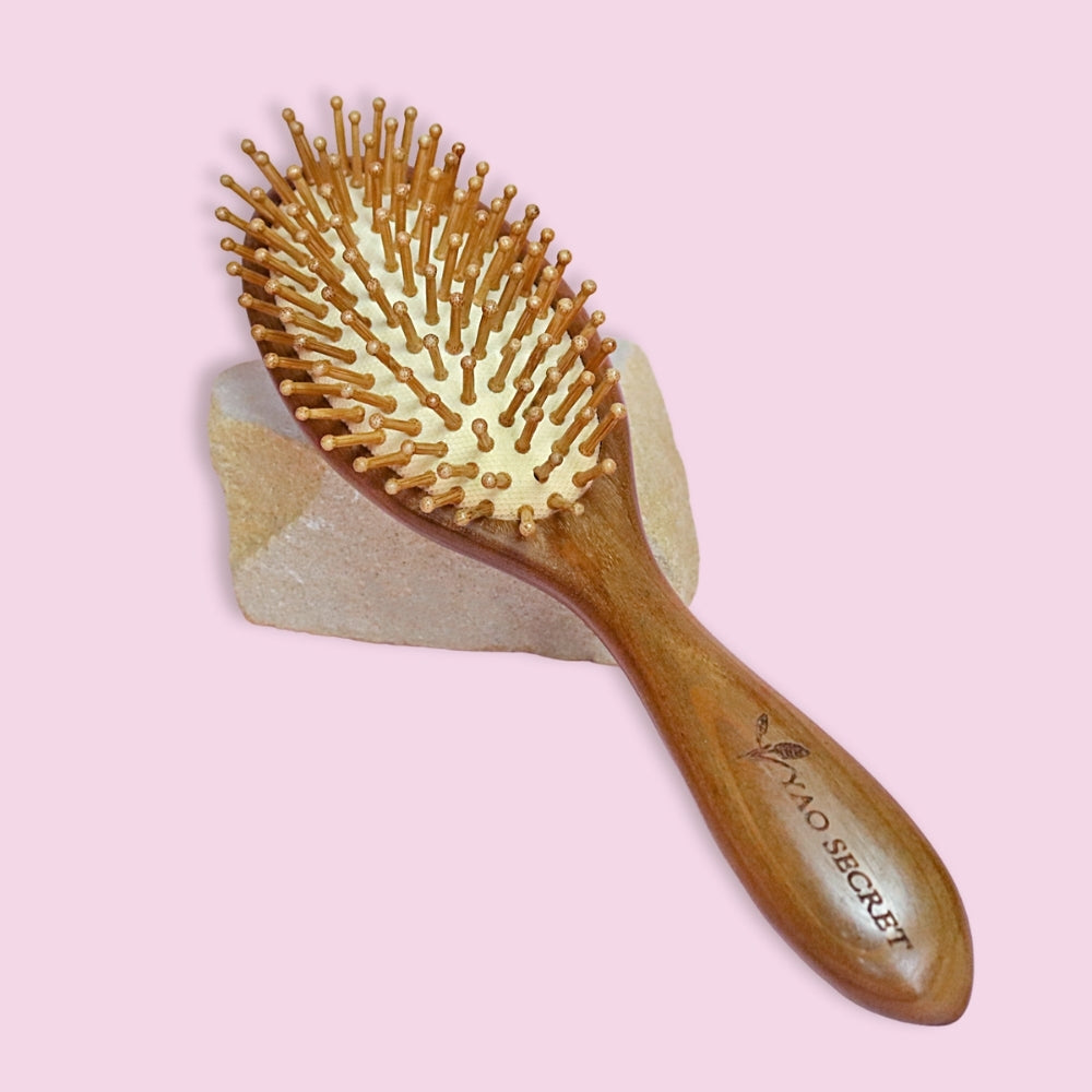 Wooden Paddle Hairbrush