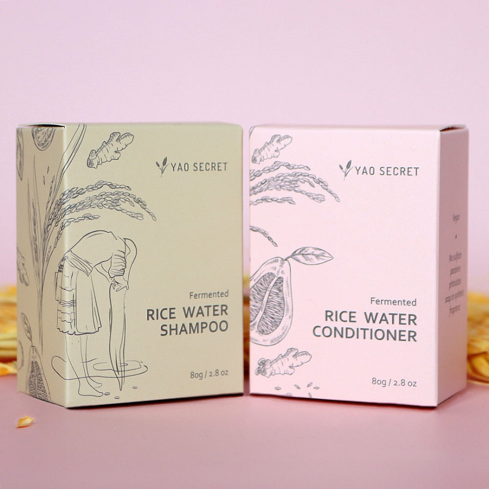 Rice Water Shampoo And Conditioner | Yao Hair Therapy Kit