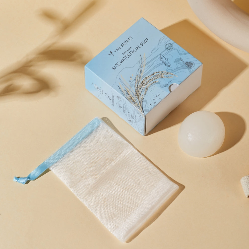 New Product: Fermented Rice Water Facial Soap Bar