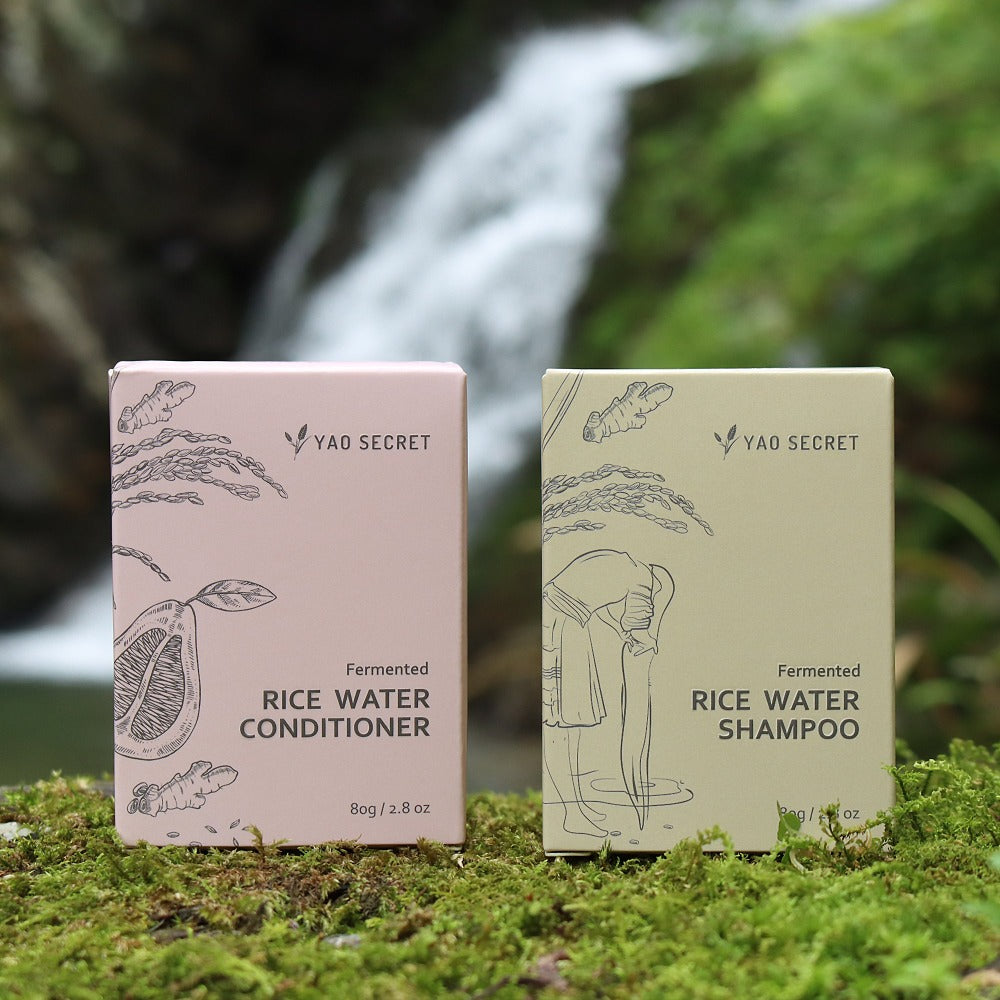 Rice Water Shampoo And Conditioner | Yao Hair Therapy Kit