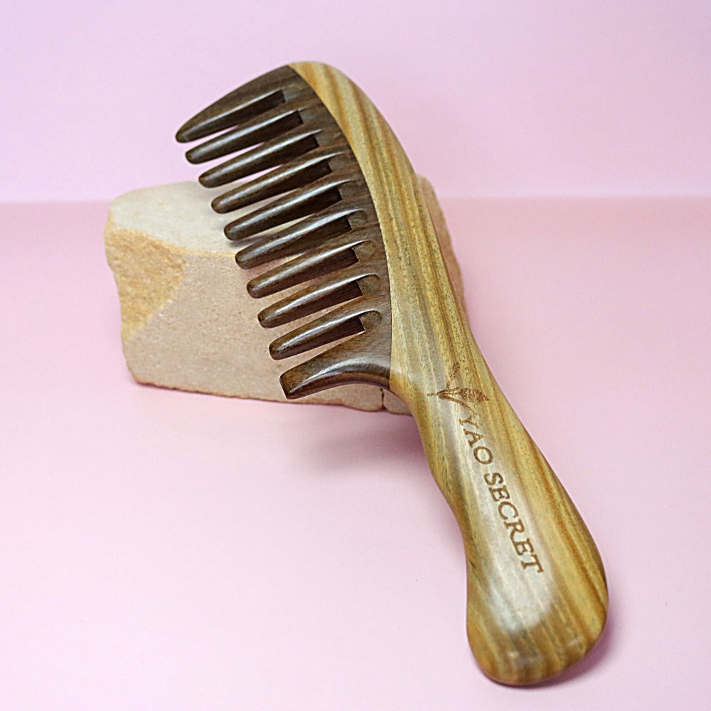 Kcocoo Hair Combing Comb, Wide Tooth Comb, Handleless Combing Comb